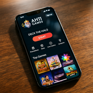Ahti Games - Mobil Casino Platform - iOS og Android